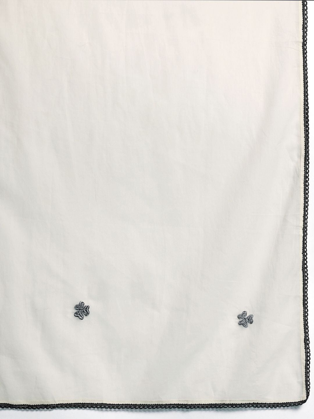 Dhiyona IE Ethnic Motifs Embroidered Regular Pure Cotton Kurta with Trousers & Dupatta