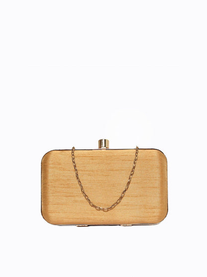 Dhiyona NR Women Gunmetal-Toned & Pink Embroidered Embellished Box Clutch