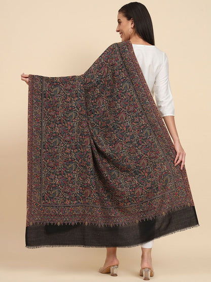 Dhiyona PA Floral Kaani Woven Design Shawl