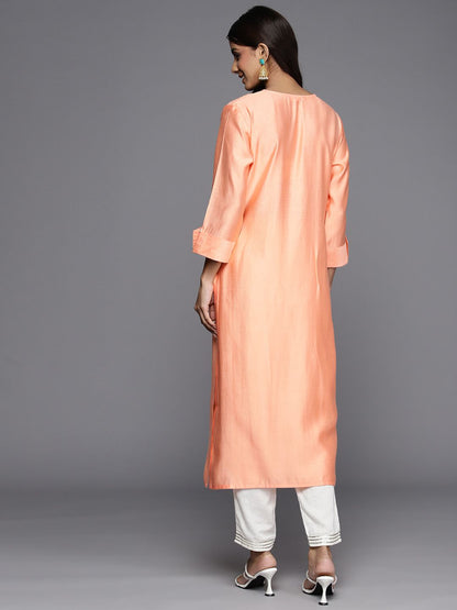 Dhiyona IE Women Striped Liva Kurta