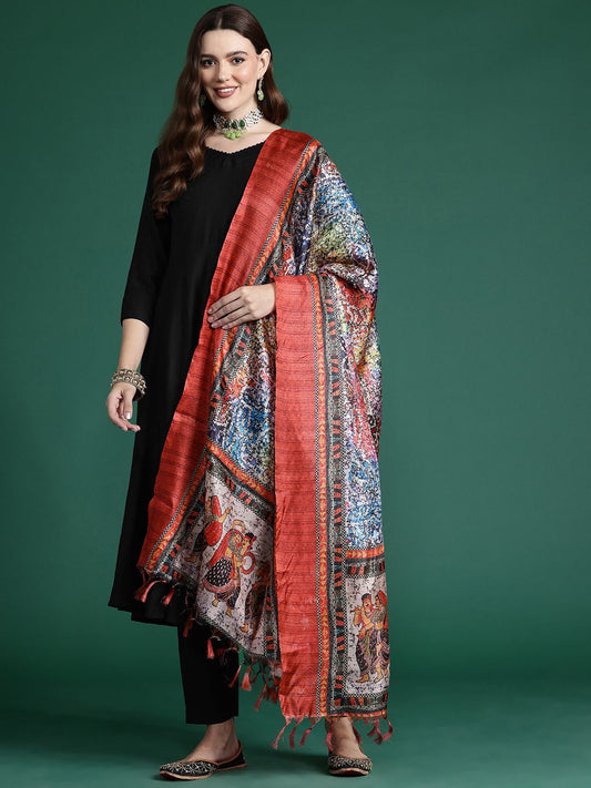 Dhiyona IE Kurta With Trousers & Dupatta