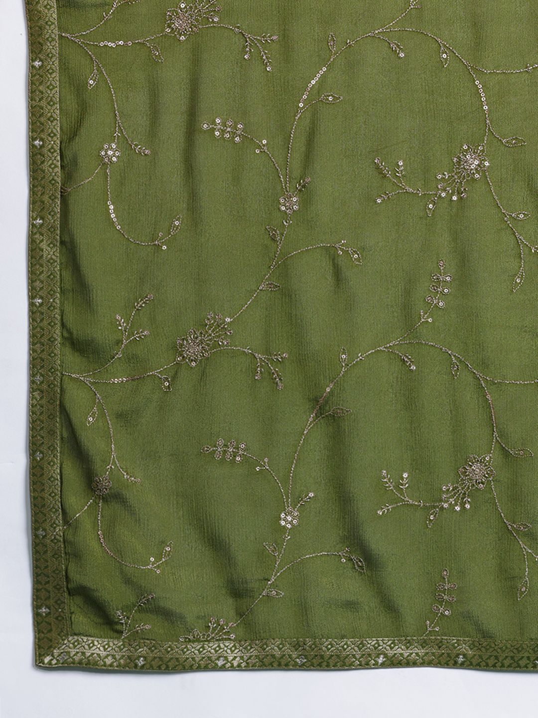 Ethnic Motifs Kurta with Trousers & Dupatta