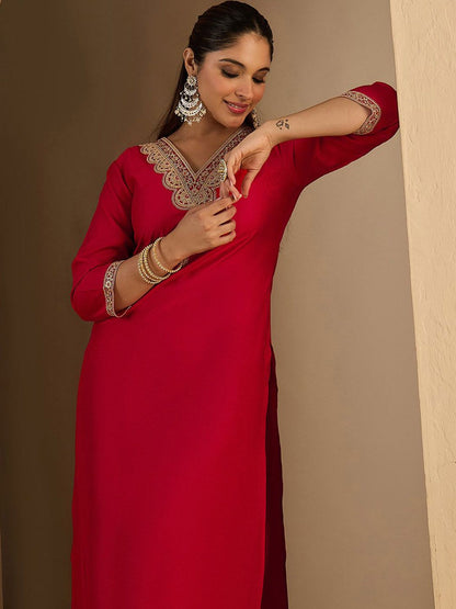 Dhiyona IE Embroidered Liva Tunic With Trousers