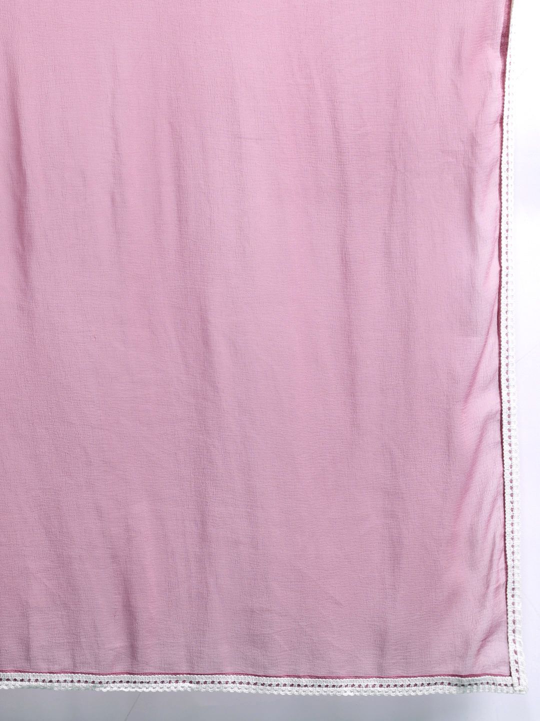 Floral Print Beads & Stones Kurta with Trousers & Dupatta