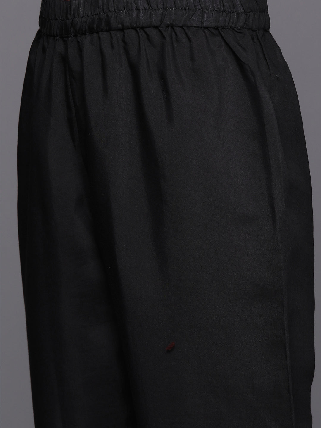 Dhiyona VR Women's Black Thread And Sequins Embroidered Kurta With Bottom And Dupatta