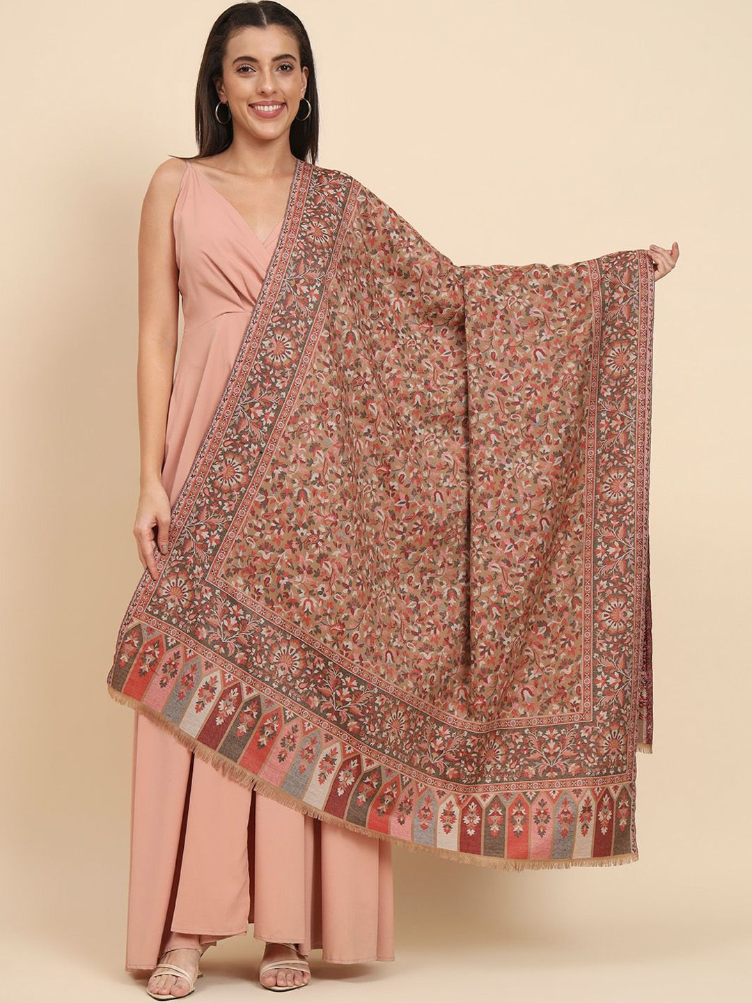 Dhiyona PA Floral Woven Design Shawl