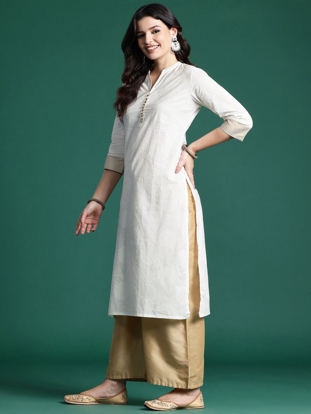 Dhiyona IE Ethnic Motifs Printed Kurta