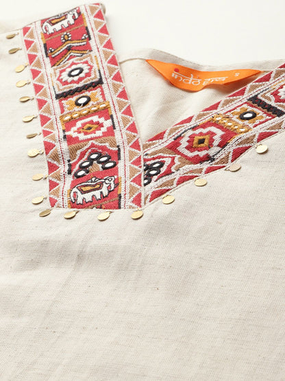 Ethnic Motifs Embroidered Kurta with Palazzos