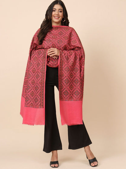 Dhiyona PA Embroidered Pure Wool Shawl