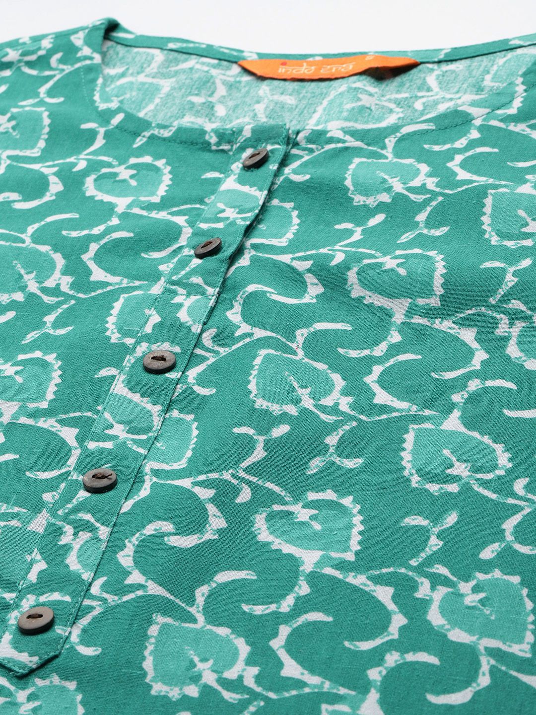 Floral Printed Pure Cotton Kurta with Trousers & Dupatta