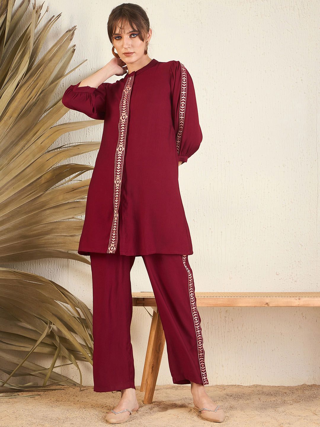 Dhiyona IE Top With Trousers Co-Ords