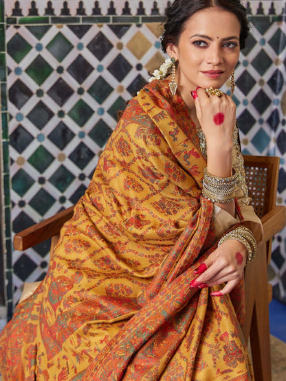 Dhiyona PA Women Paisley Woven Design Shawl