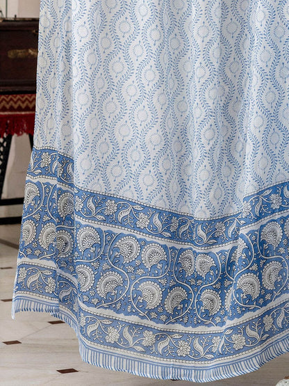 Dhiyona IE Floral Printed Pure Cotton Kurta With Trousers & Dupatta
