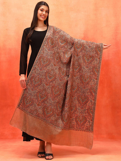 Dhiyona PA Paisley Embroidered Shawl