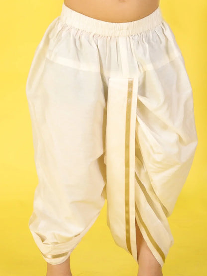 Boys printed kurta dhoti set
