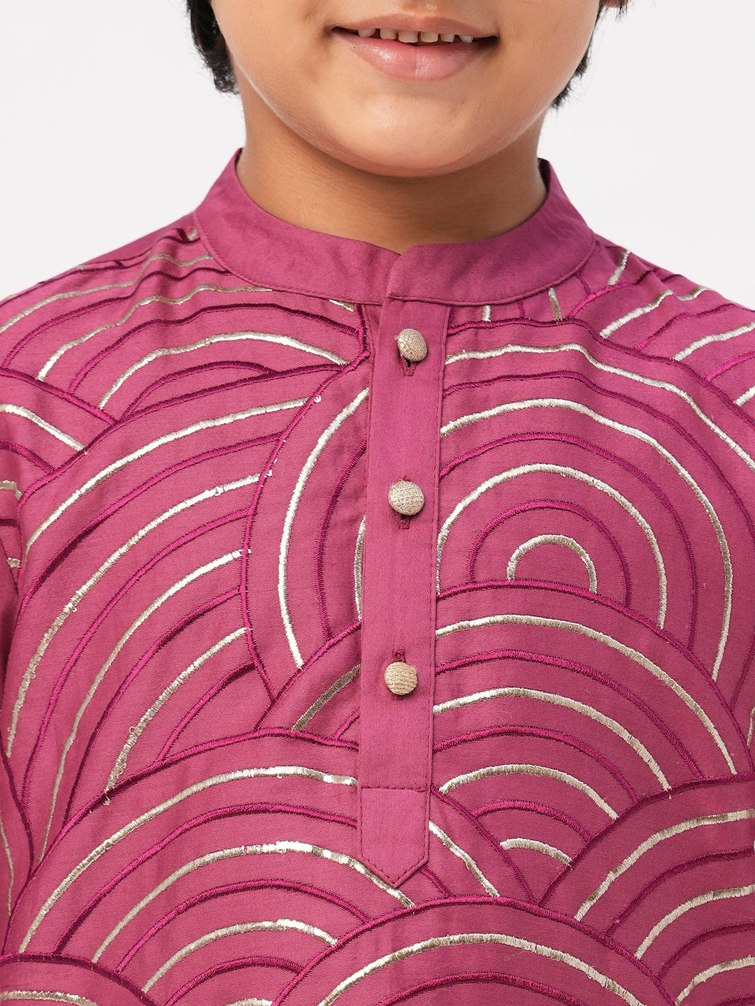 Bollywood Tadka Wine Kurta Pant set for Boys