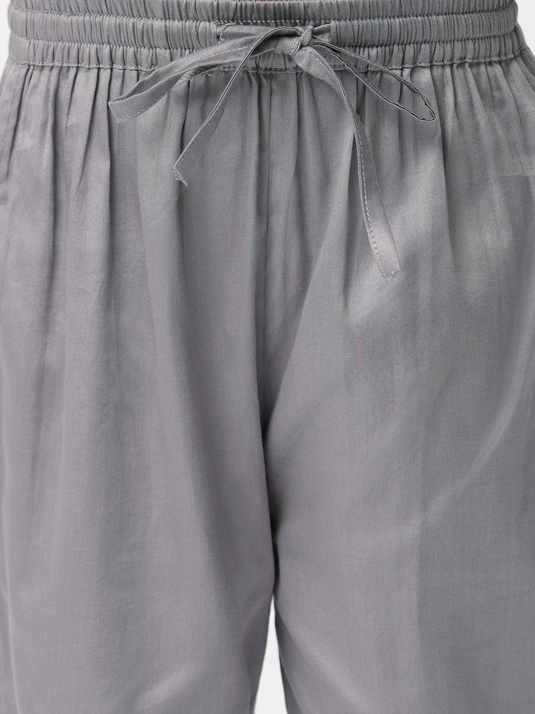 Mehfil Grey Kurta Pant Jacket set for Boys