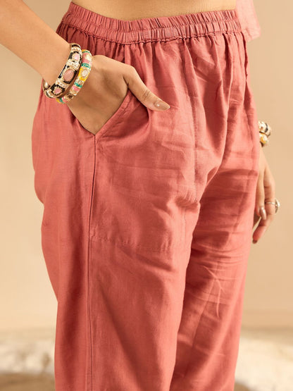 Dhiyona IE Women Embroidered Kurta with Trousers & Dupatta