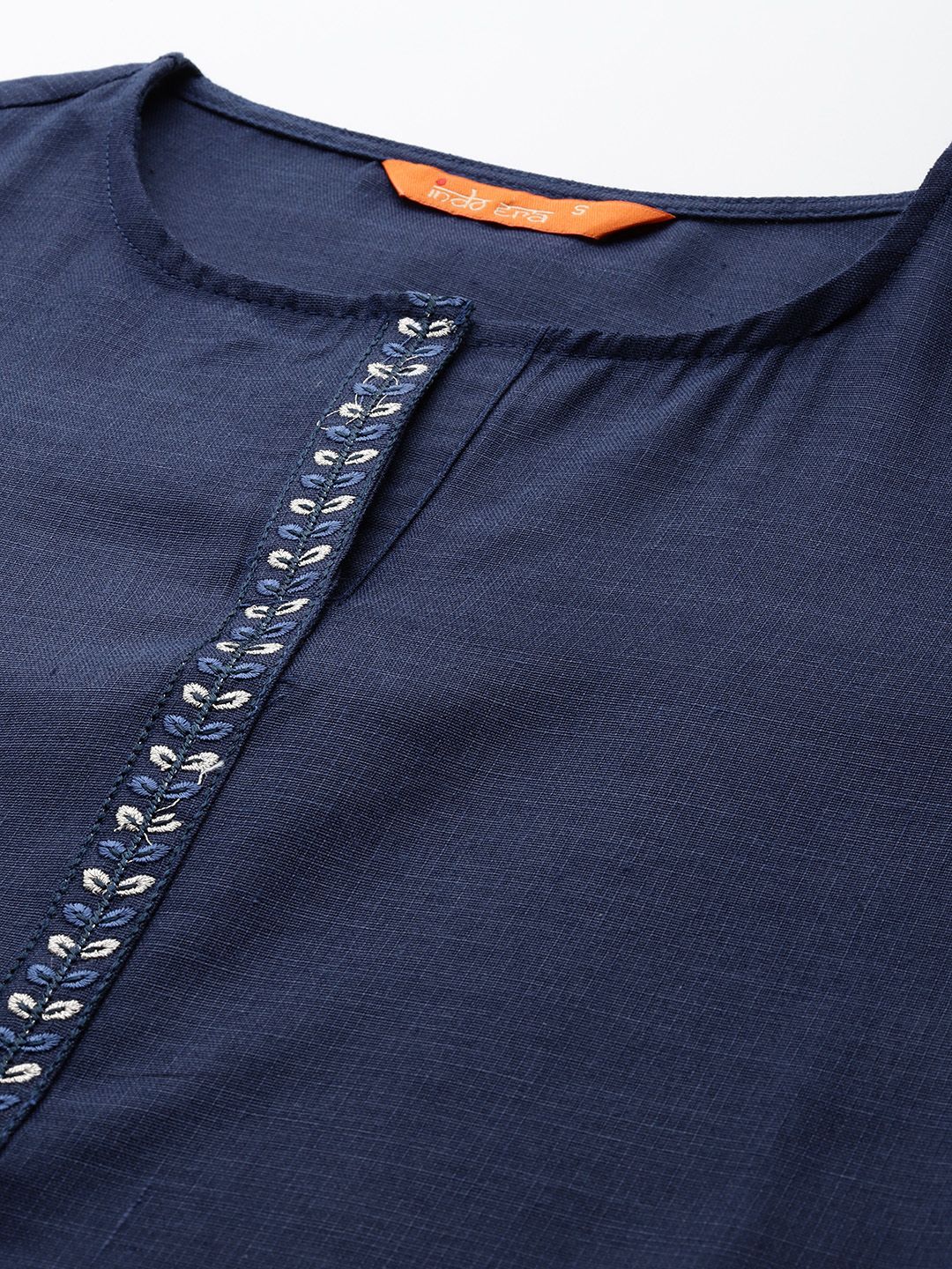 Ethnic Motifs Embroidered Kurta with Trousers & Dupatta