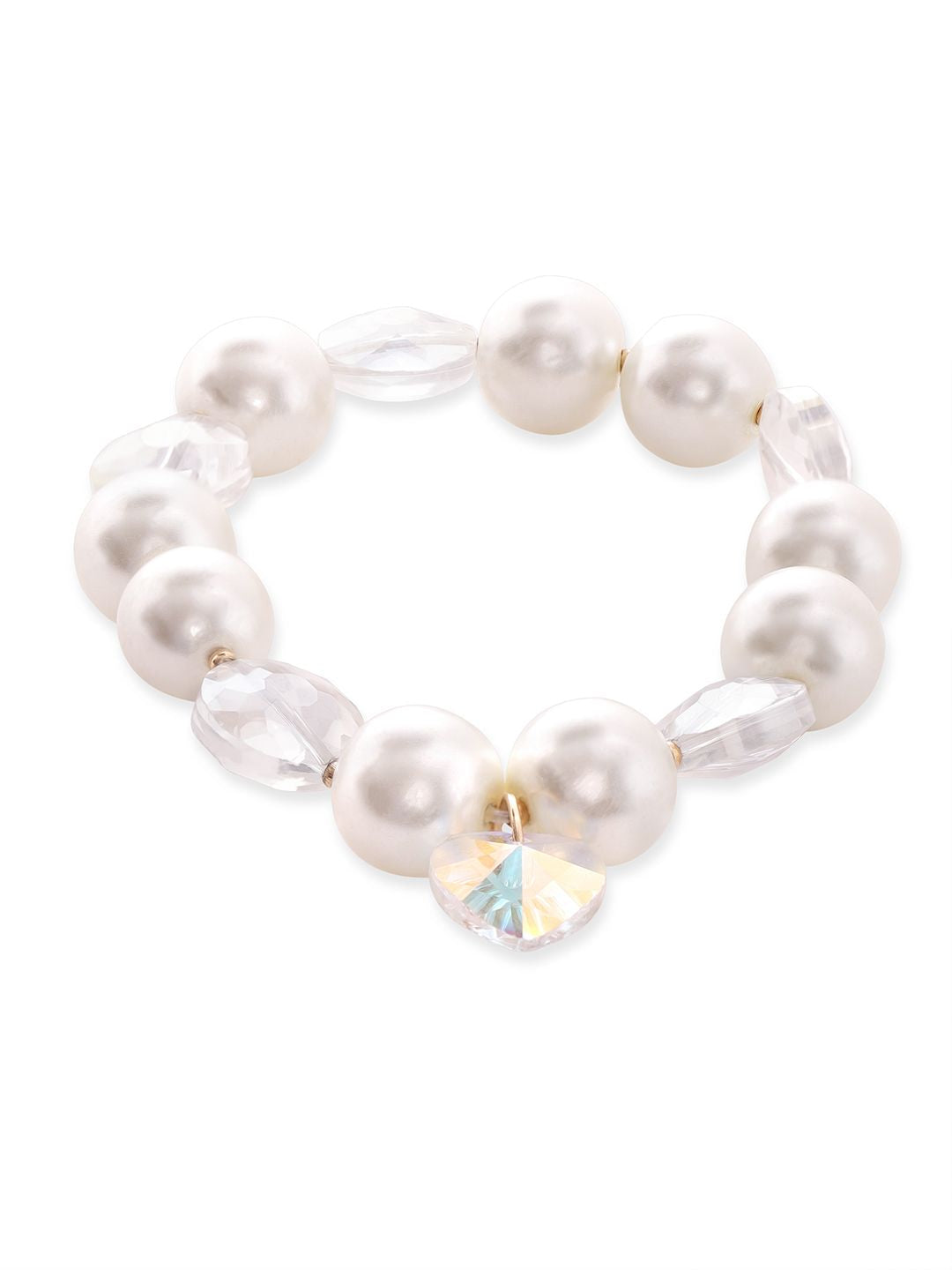 Dhiyona RJ Women's Pearl Beaded Bracelet