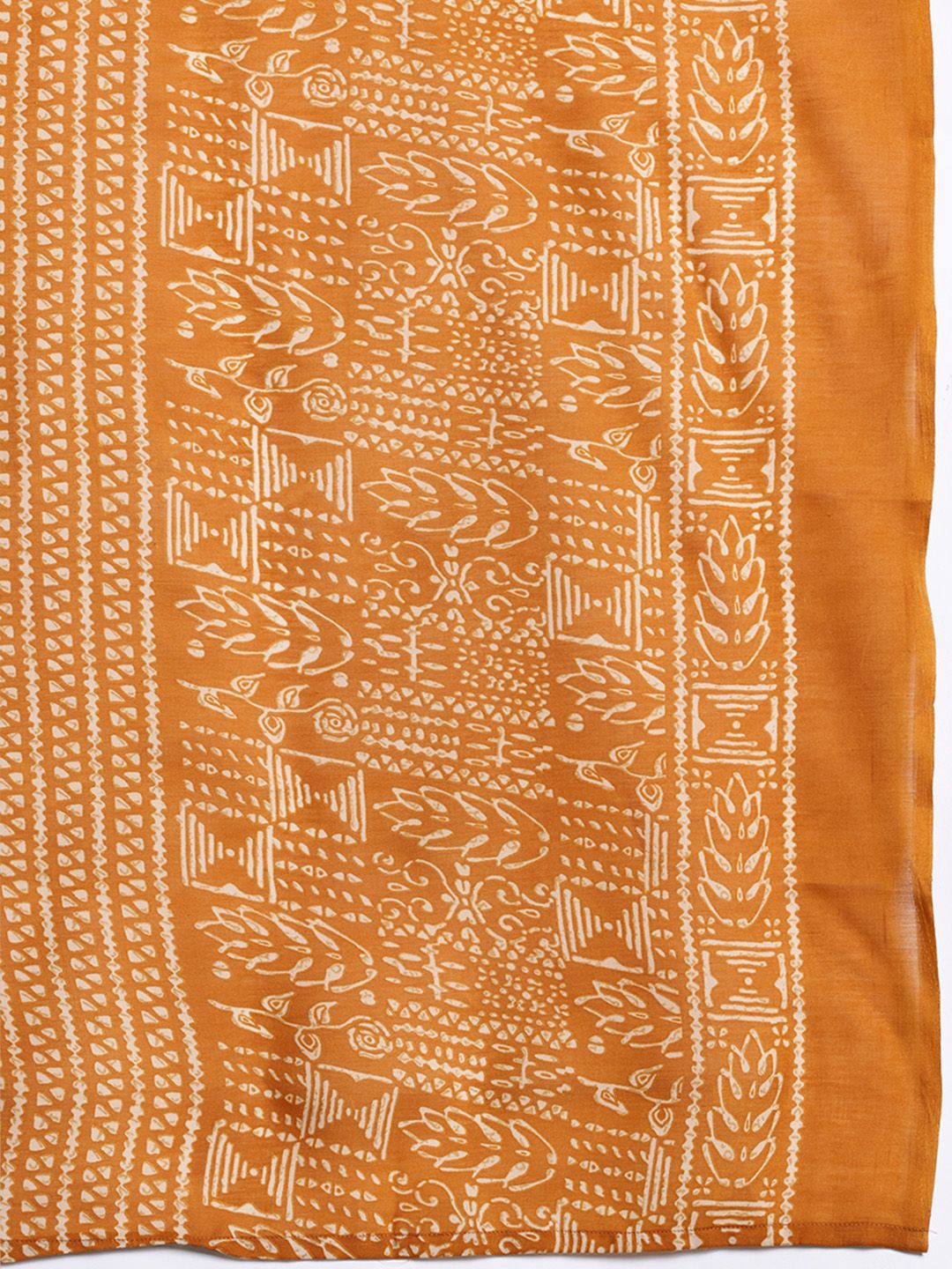 Ethnic Motifs Printed Thread Work Pure Cotton Kurta with Trousers & With Dupatta