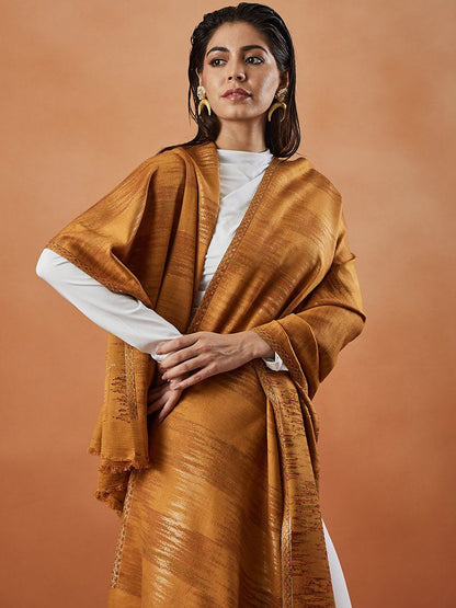 Dhiyona PA Rukhsaar Kaani Abstract Woven Design Shawl