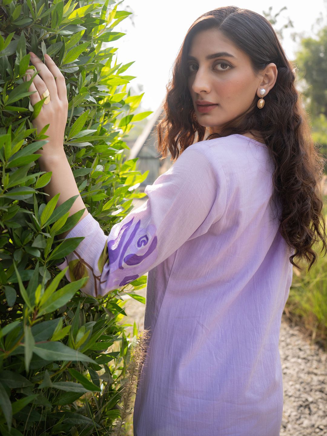 Dhiyona IE Printed Pure Cotton Kurta & Trouser Co-Ords