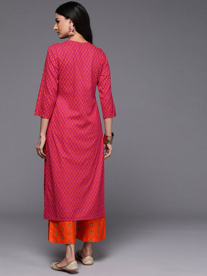 Dhiyona IE Geometric Printed Kurta