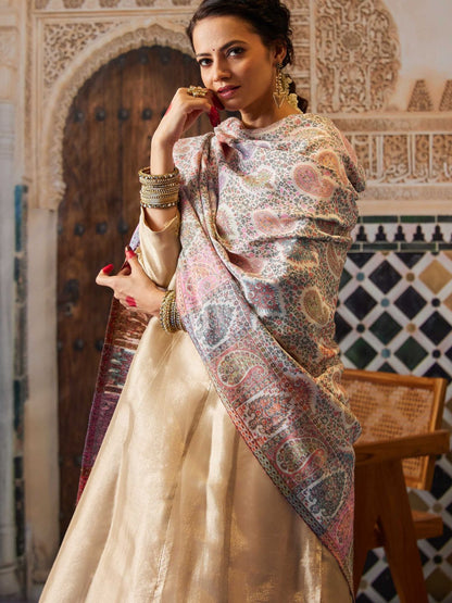 Dhiyona PA Women Paisley Woven Design Shawl