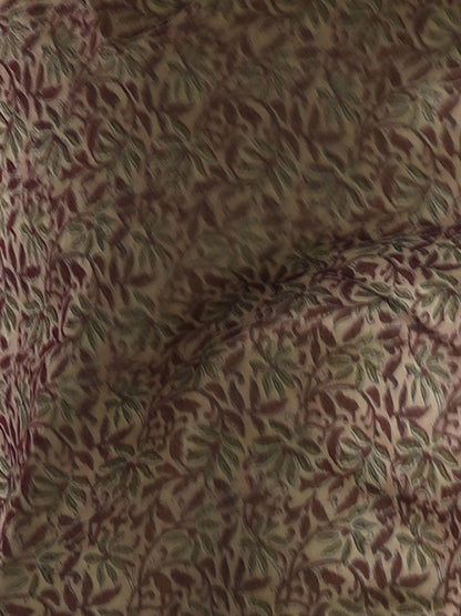 Floral Printed V-Neck Pure Cotton Straight Kurta with Salwar & Dupatta