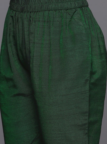 Dhiyona VA Women's Ethnic Motifs Embroidered Regular Kurta with Trousers & Dupatta