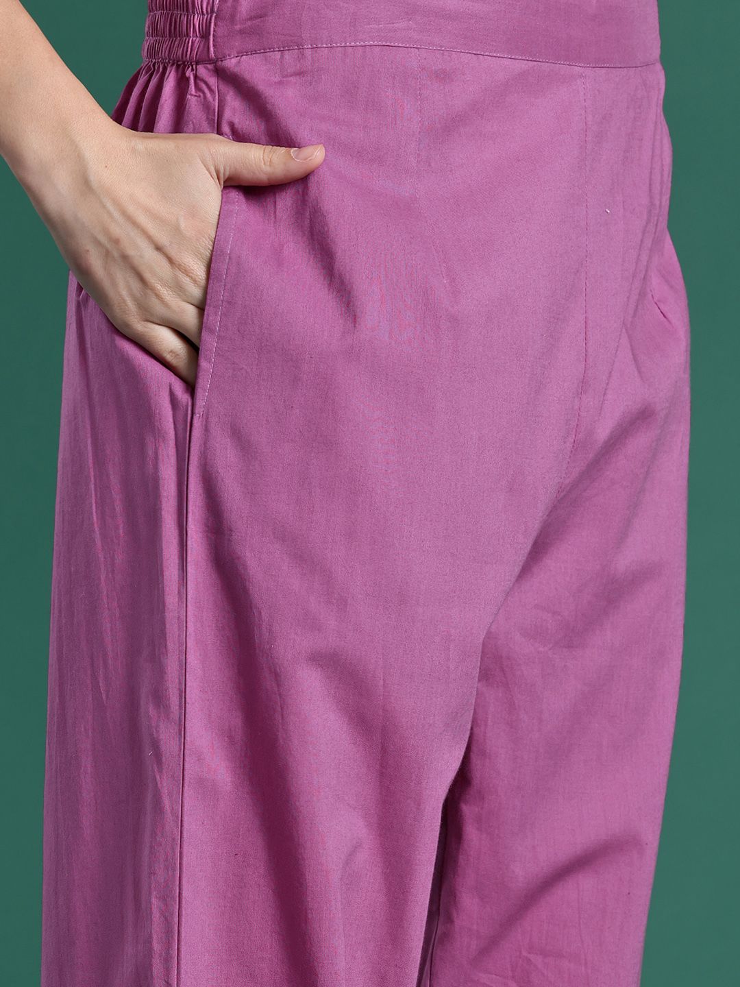 Ethnic Motifs Printed Regular Kurta with Trousers