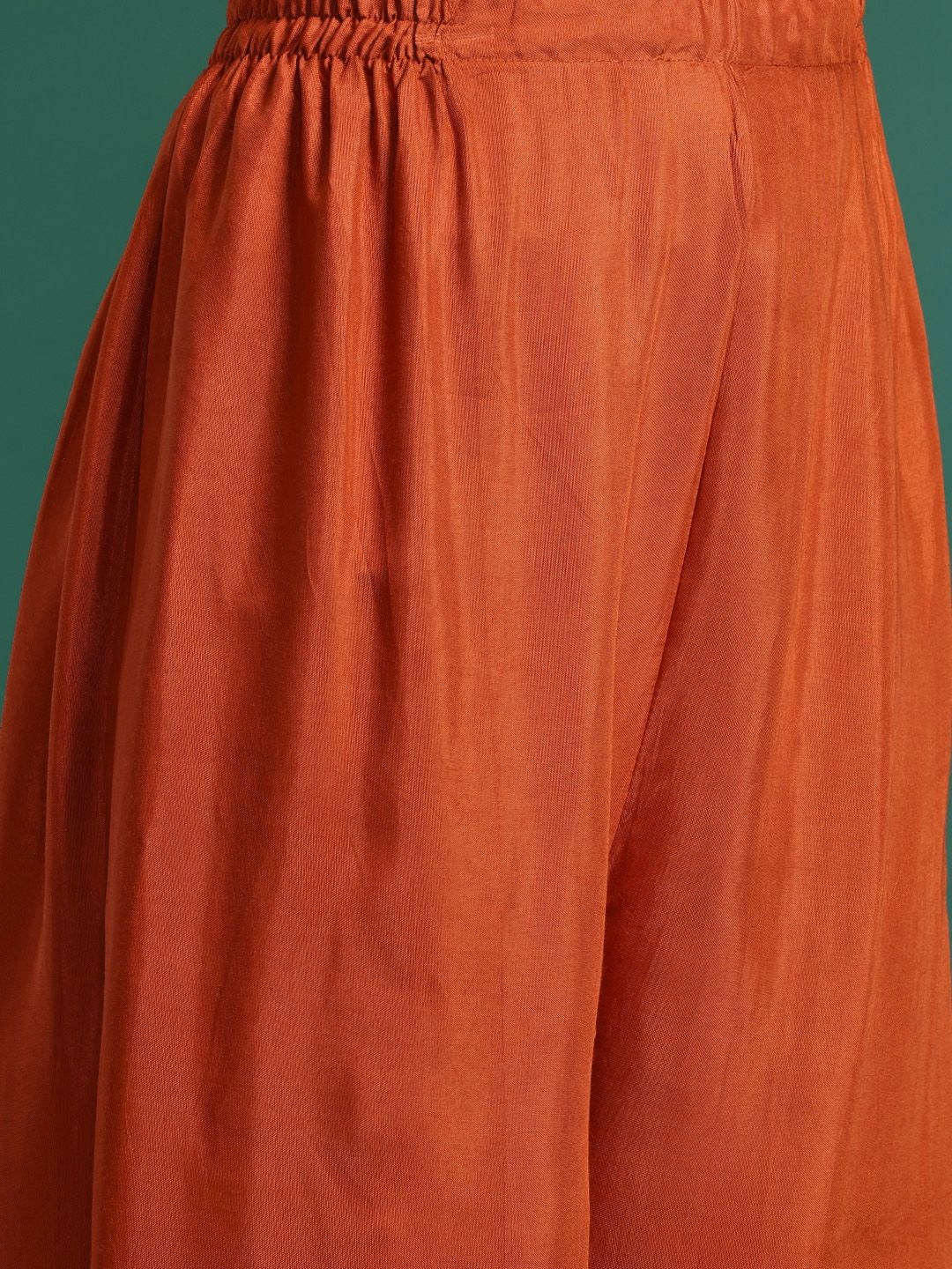 Ethnic Motifs Embroidered Sequinned Kurta with Trousers & With Dupatta