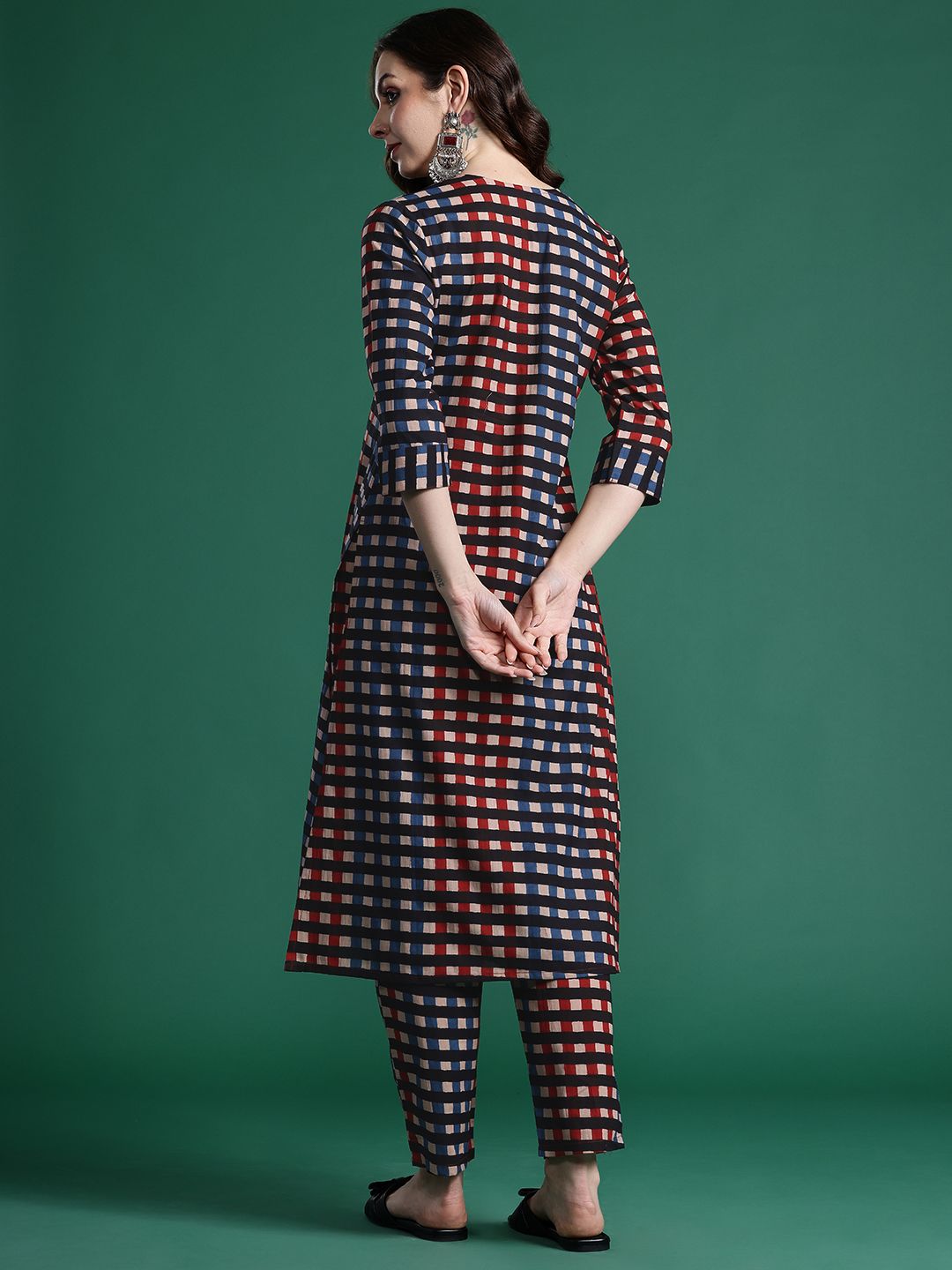 Dhiyona IE Pure Cotton Kurta with Trousers