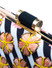 Dhiyona NR Striped Floral Embroidered Box Clutch
