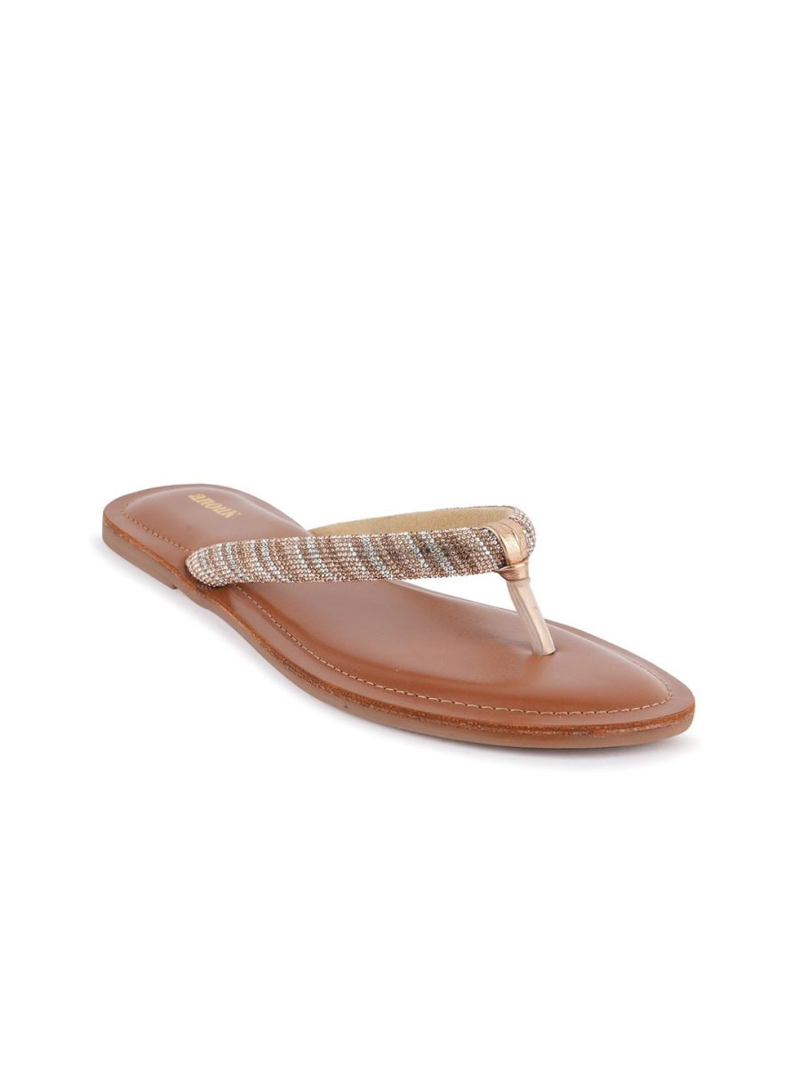 Dhiyona AK Embellished Open Toe Flats