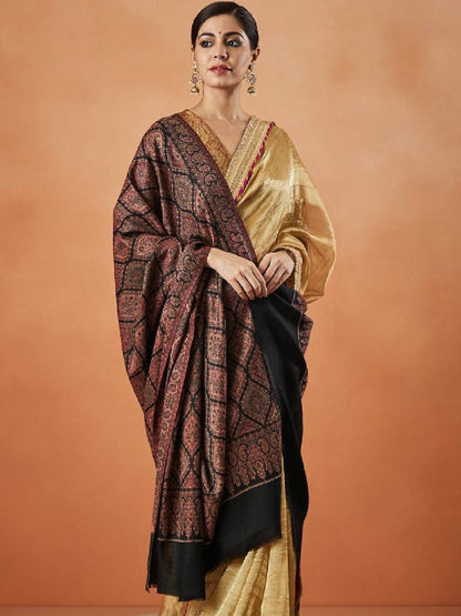Dhiyona PA Shabnam Paisley Woven Design Jamawar Shawl