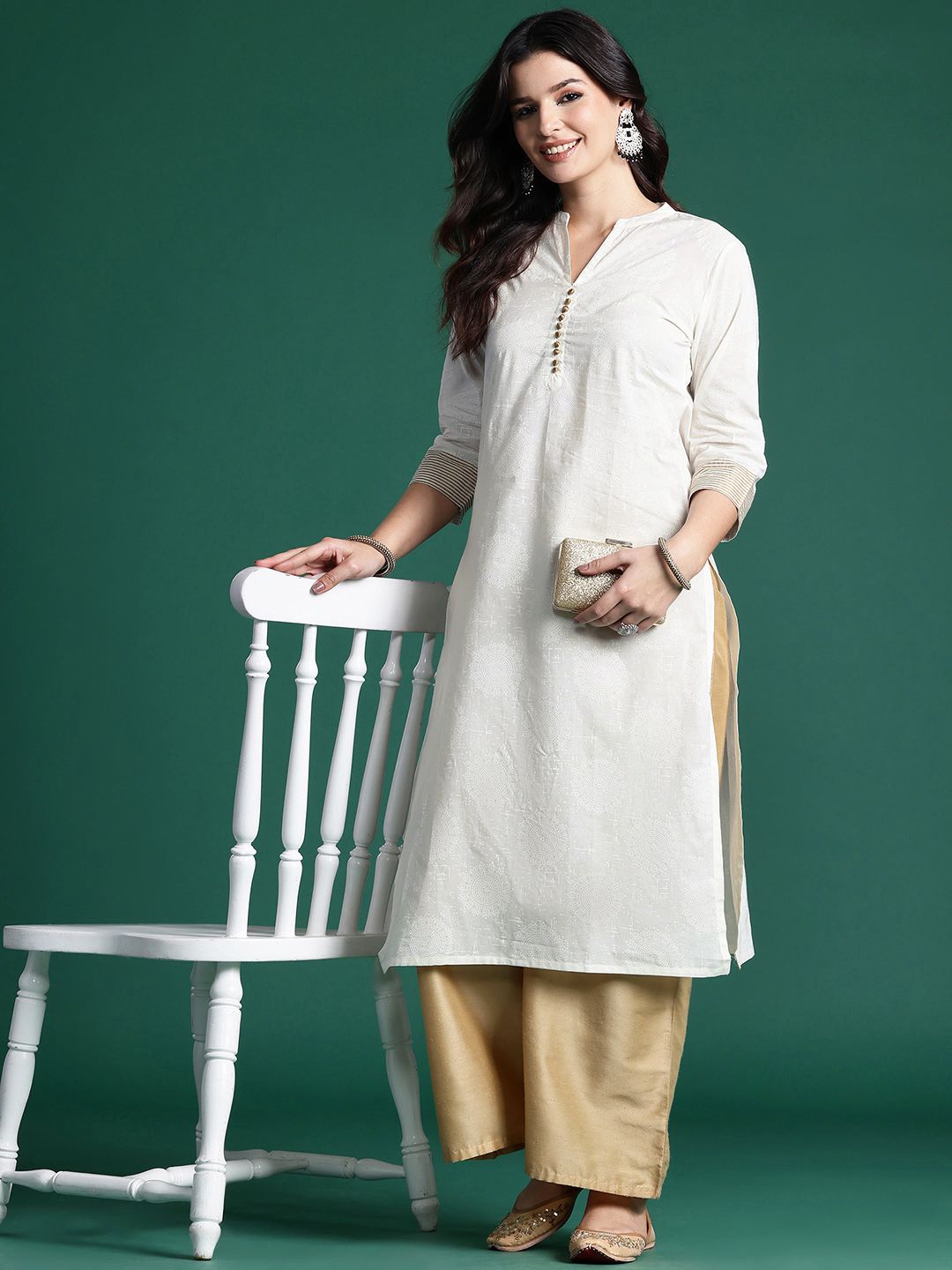 Dhiyona IE Ethnic Motifs Printed Kurta