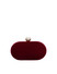 Dhiyona NR Maroon & White Embroidered Box Clutch