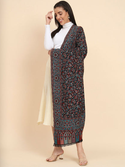 Dhiyona PA Floral Woven Design Shawl