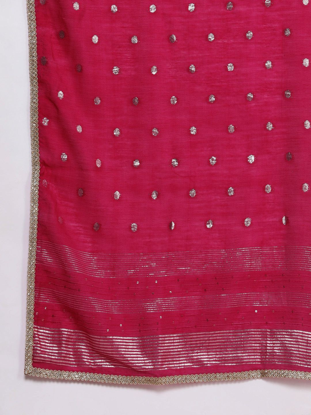 Dhiyona PD Women Women Jashn Kurta With Trousers & Embellished Dupatta