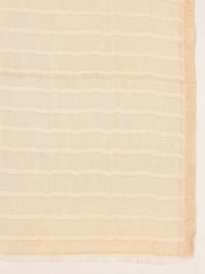 Dhiyona PA Striped Woven Design Woolen Shawl