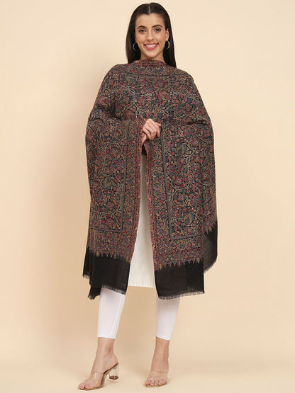Dhiyona PA Floral Kaani Woven Design Shawl