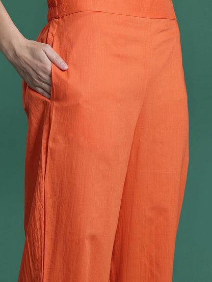 Dhiyona IE Ethnic Motifs Kurta with Trousers & Dupatta