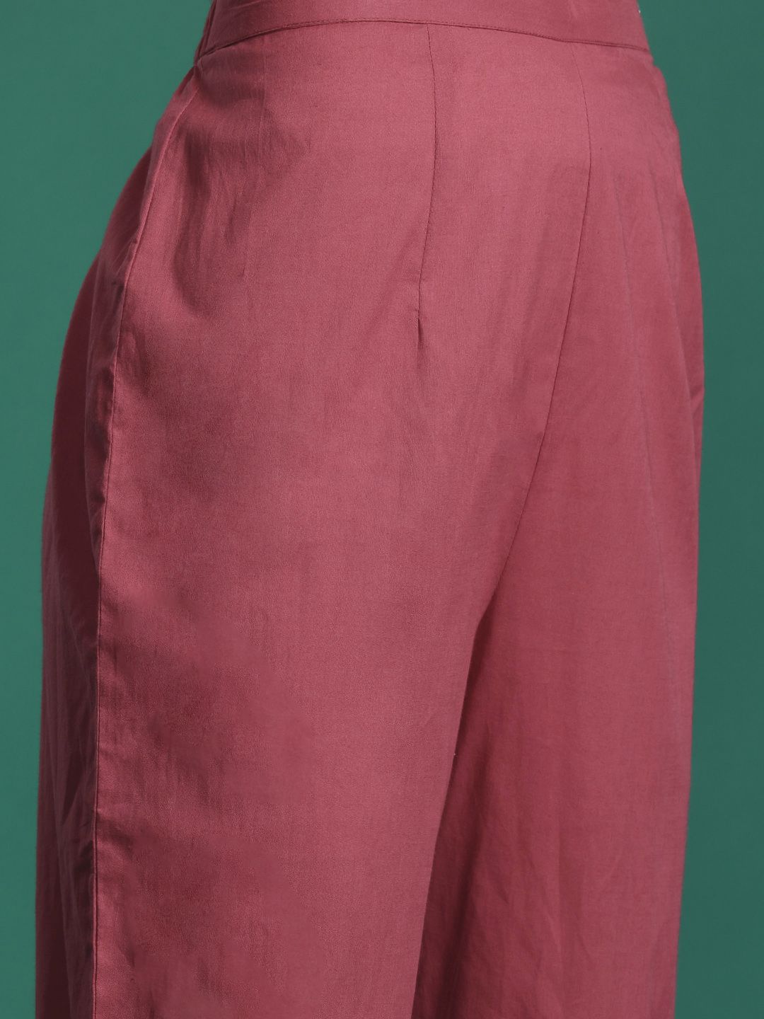 Dhiyona IE Floral Printed Empire Pure Cotton Kurta with Trousers & With Dupatta