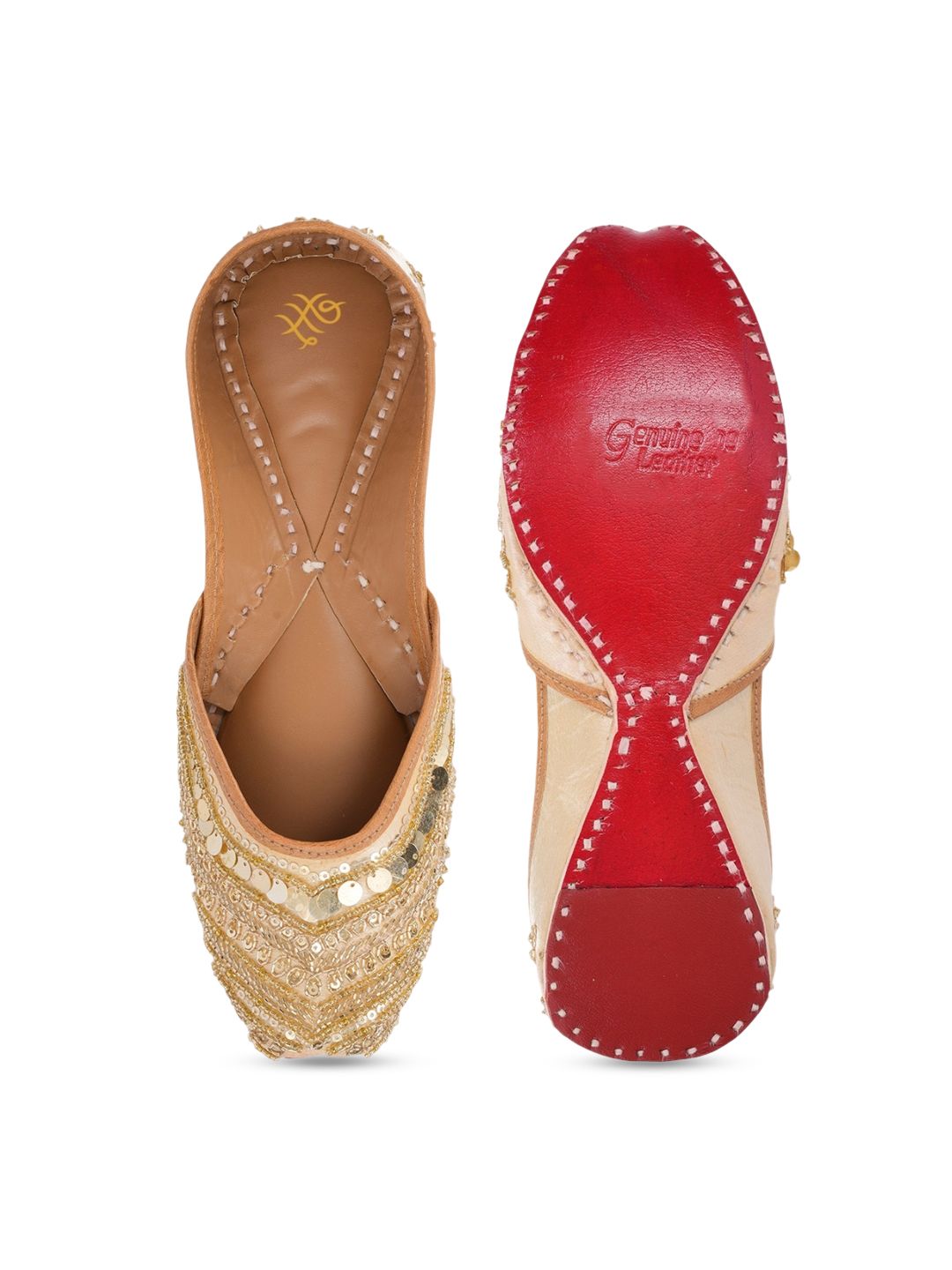 Dhiyona HOP Embellished Square Toe Velvet Majoris