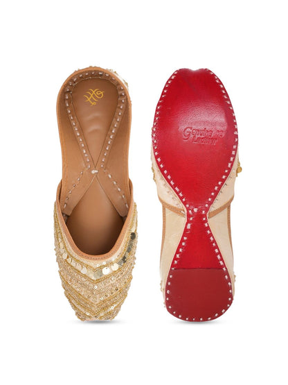 Dhiyona HOP Embellished Square Toe Velvet Majoris
