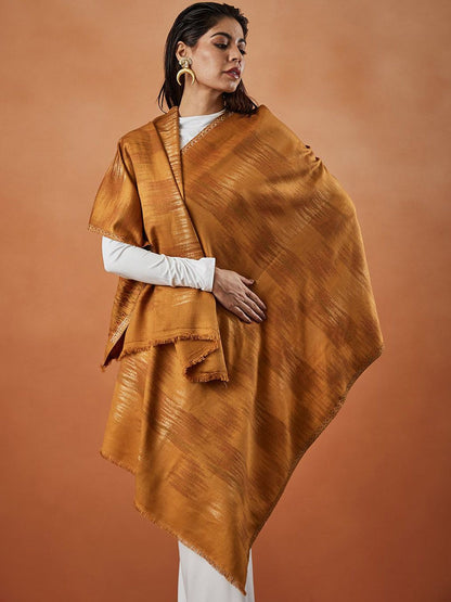 Dhiyona PA Rukhsaar Kaani Abstract Woven Design Shawl