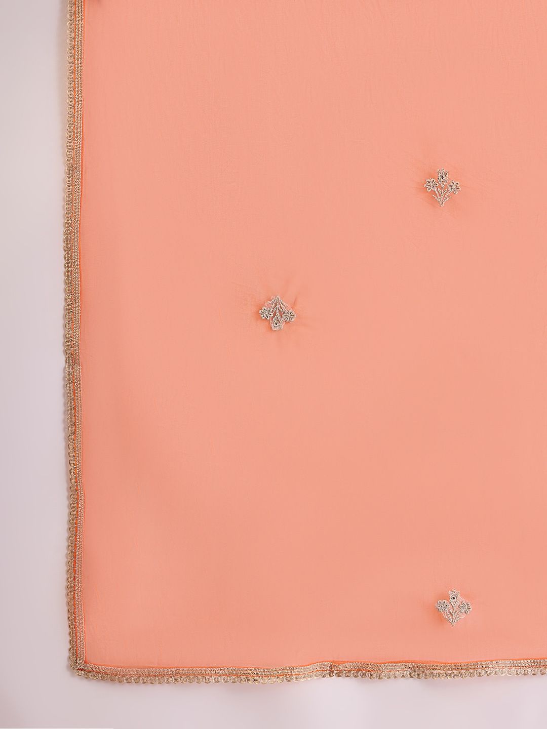 Women Ethnic Motifs Embroidered Regular Kurta with Trousers & With Dupatta