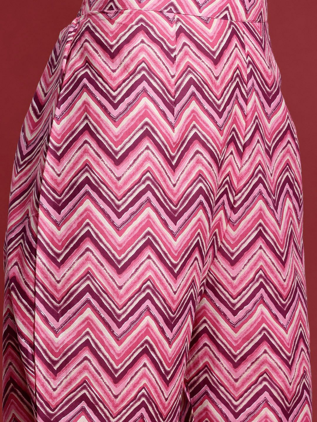 Dhiyona IE Floral Printed Pure Cotton Kurta With Trousers & Dupatta